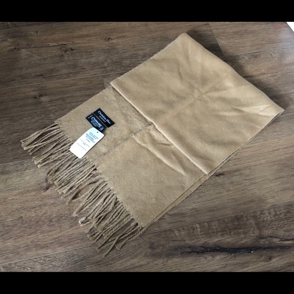 FREE SHIPPING! DIOR-AUTHENTIC Vintage (never worn) Cashmere Scarf - Picture 6 of 7